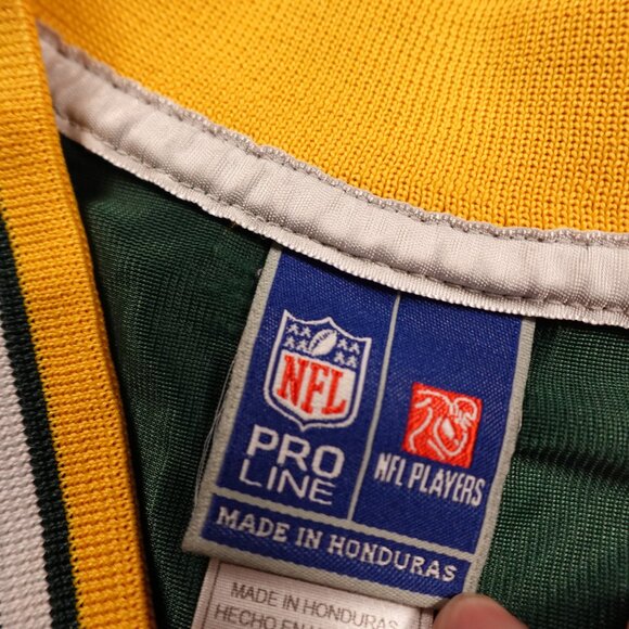 NFL Pro Line Packers King #20 Jersey Men’s L Green Vintage Distressed Football - Picture 2 of 11
